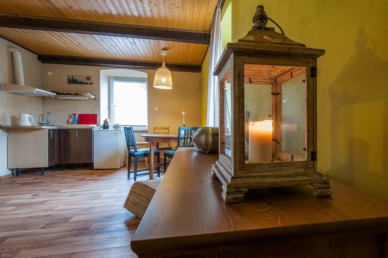 Apartmany U Kaplicky Kamyk nad Vltavou Eksteriør billede